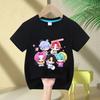 2025 Hot Movie Baby Girls T Shirt Soft Cotton Children's Clothing KPop Demon Hunters Fans Gifts Kids Clothes Fashion Casual Tops