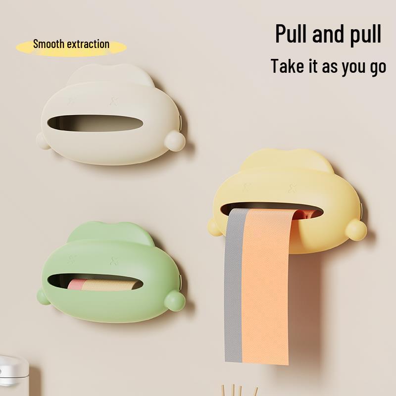 Newcomer Exclusive: Portable Punch-Free Trash Bag Storage Box for Dormitories