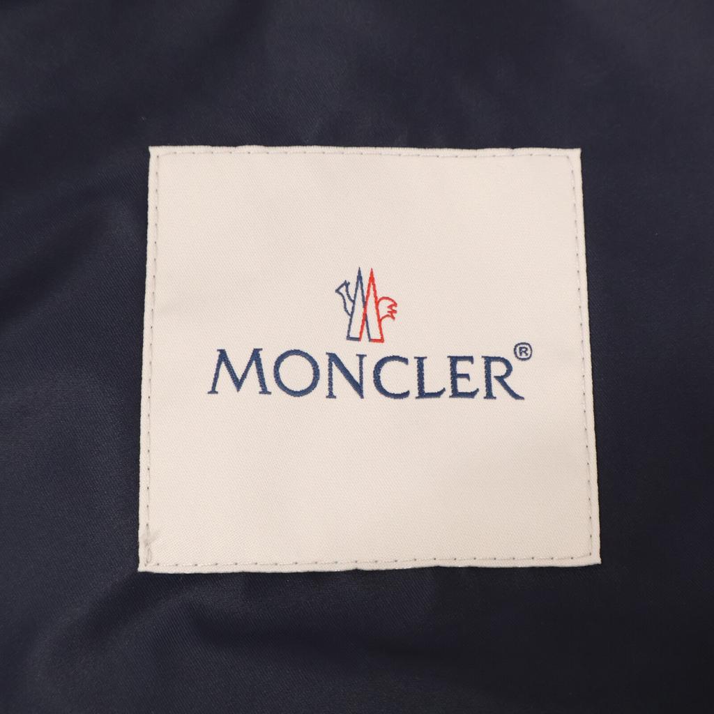 Moncler [Excellent Condition/Made In 2011] CASSIOPEA Nylon Zip-Up Hoodie Jacket 00 NavyUsed