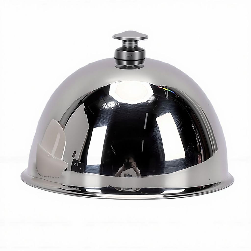 Ceramic Butter Dish with Stainless Steel Lid Cheese Butter Crock Container Dessert Bowl for Home Kitchen Counter