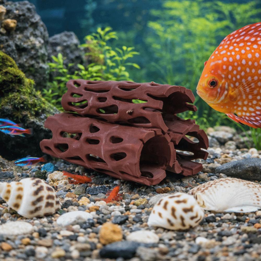 Irregular Shrimp Hiding Cave Simulation Aquarium Landscaping  Fish Tank Landscaping