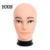 Wig Styling Display Stand Bald Mannequin Head, Male/Female Hair Model, Professional Cosmetology Head Large Circumference Model for Making, Hat Glasses