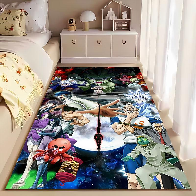 Anime Style Characters Carpet suitable as a non-slip mat for the living room or bedroom sofa