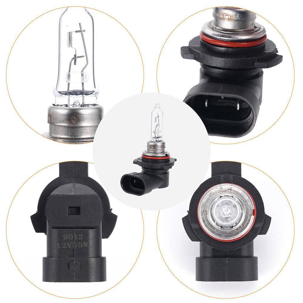 1/2 Stück 9012 HIR2 PX22D HB4 Auto Scheinwerferlampe Breitere Fahrsicht 12V 55W Klare Halogen Scheinwerferlampe Autozubehör
