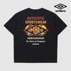 Umbro BriT Casual Ombre ShorT Sleeve T shirT Ur121crs23 Blk