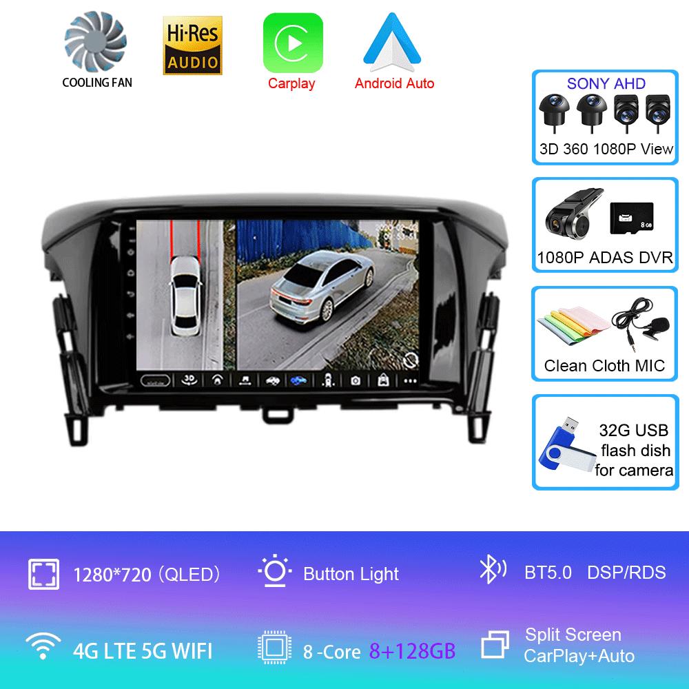 Car Radio Andorid 14 Carplay Auto For Mitsubishi Eclipse Cross 2018 2019 2020 Multimedia Video Player Navigation GPS 2din Stereo