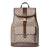 Gucci Ophidia GG Monogram Interwoven Pattern Double G Backpack Women Backpack Beige Dark-Brown 839109-FAEWQ-9845