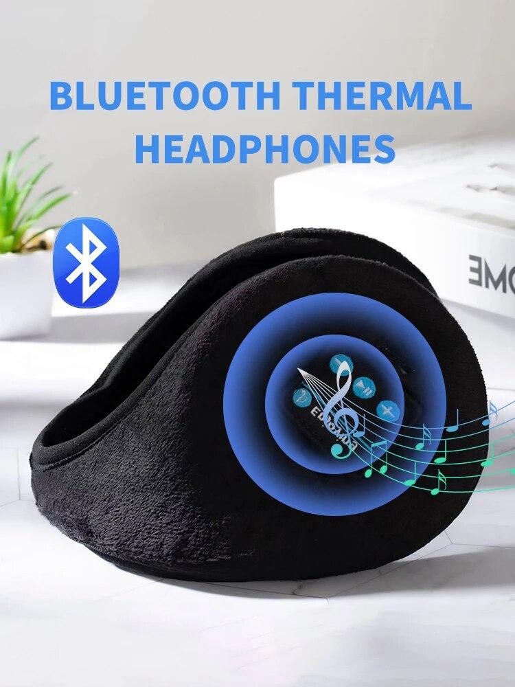 Wireless Earmuffs, Headphones Warmer Ear Muffs,Wireless Headphones Earmuffs Bluetooth Music Earmuffs Intelligent Wireless Music