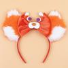 Fashion New Brown Beauty And Beast Mouse Ears Headband 5" Headwear Boys Girls Festival Party Hair Accessories Women Gift