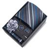 Herren Formale 8cm Krawatte Sechsteiliges Geschenkbox-Set für Bräutigam und Geschäftliche Anlässe