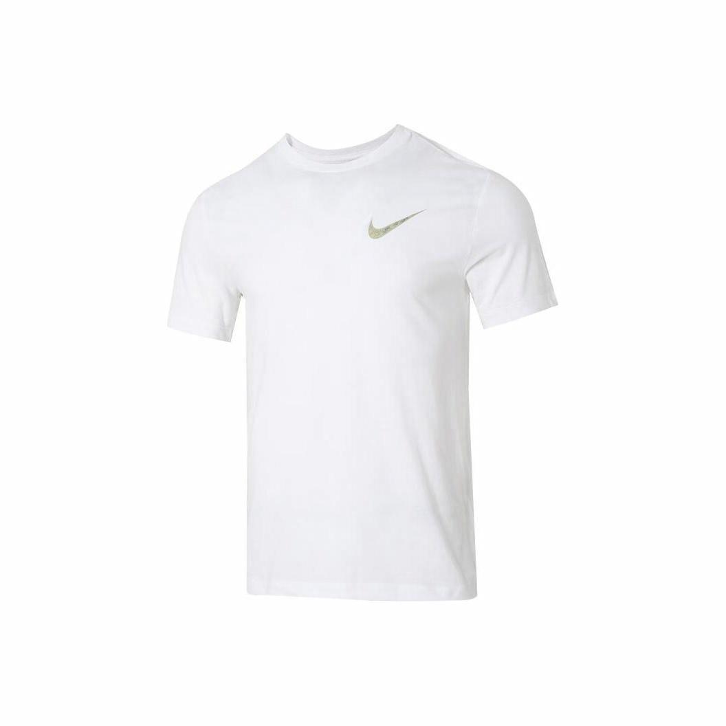 Nike Men s White Quick-Dry Sports and Fitness T-Shirt FQ3867-100 S