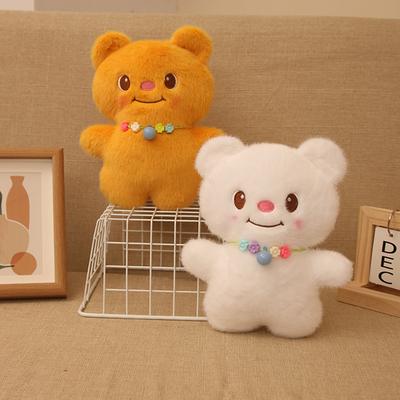 Necklace Bear Cute Birthday Gift For Girls And Children Plush Doll Bear
