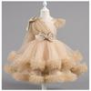 Little Girls Puffy Tulle Princess Dress Birthday Party Formal Dress