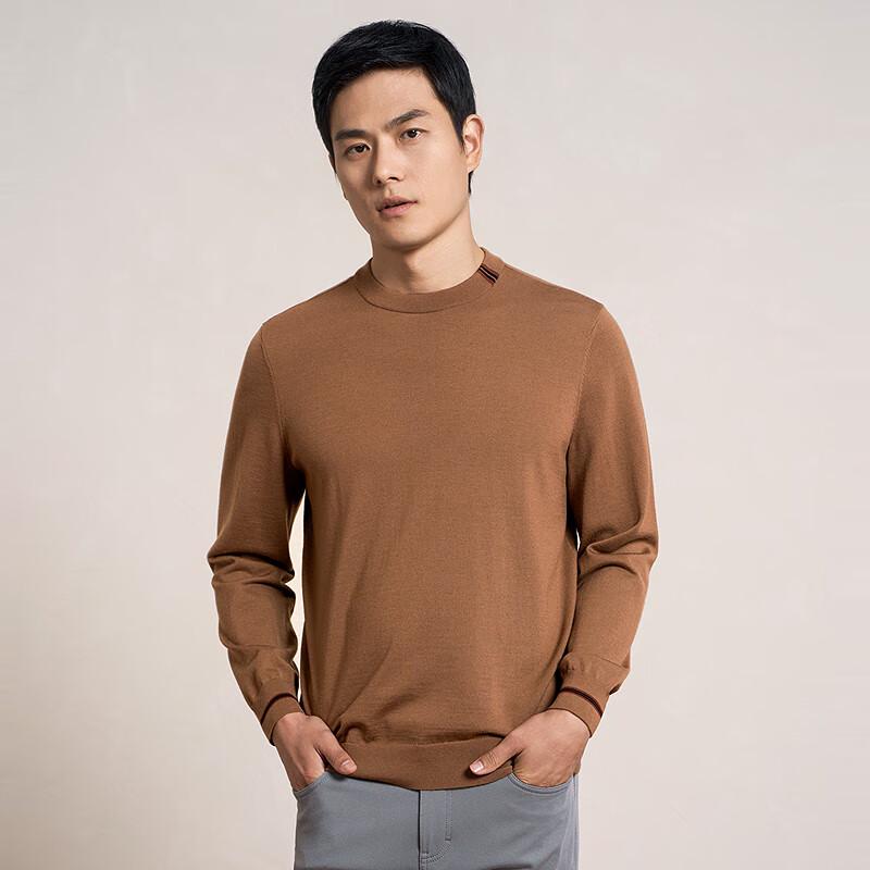 EMZ Herren Premium Warmer Wollpullover