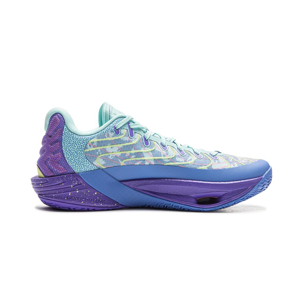 Li Ning Air Strike 12 Trickster Men Basketball Shoes Sky-Blue ABAV067-5