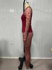 Leopard Print Women's Autumn/Winter Long Sleeve & Pants Home Wear Set
