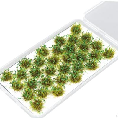 32 Stück Grasbüschel-Modell, Blumengruppe für DIY-Gartendekoration