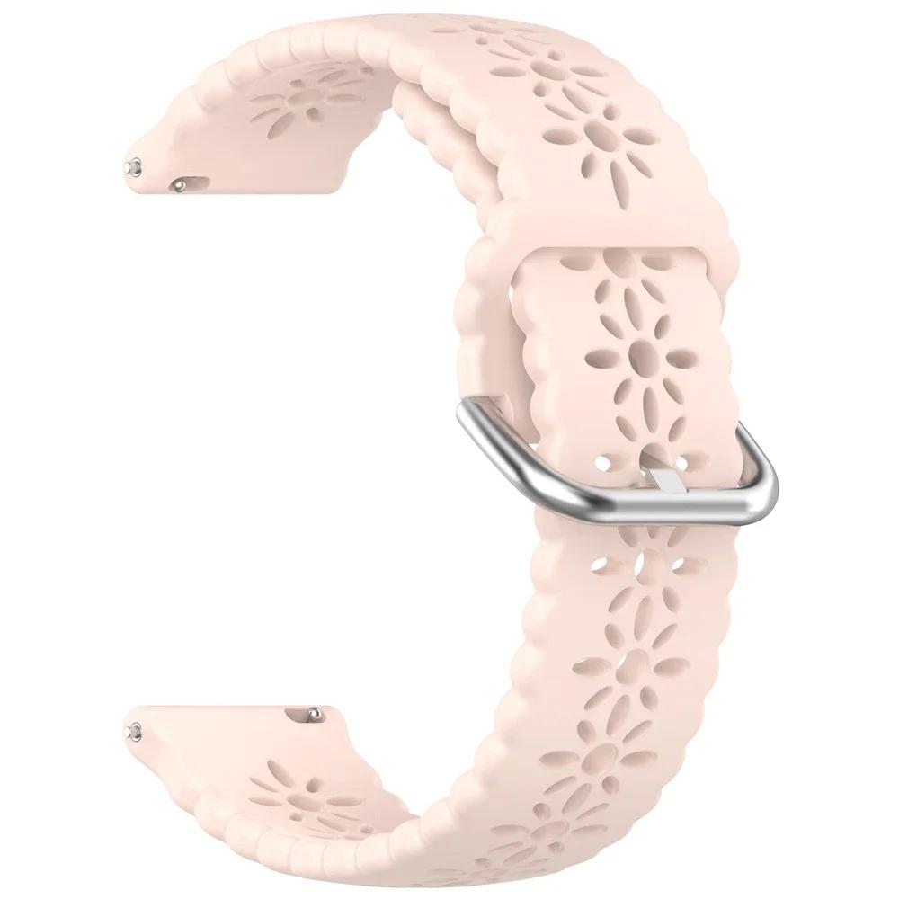 

22mm Silicone Strap For Xiaomi Watch S4 Sports Band For Mi Watch 2 Pro/S3 S2 46mm S1 Active Bracelet Soft Breathable Watchband 1PCS 22MM розовый