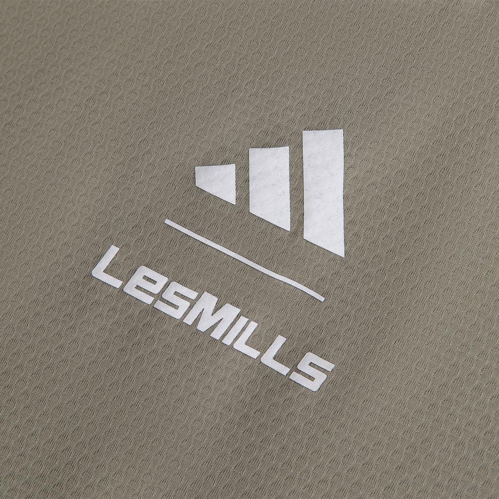 Adidas Printed Logo Round Neck Sleeveless T-Shirt Men Tops Pebble-Grey JE1807