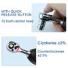Mini Digital Display Torque Wrench 1/4" 3/8" Professional Adjustable Bike Car Repair Torque Wrench Hand Tools