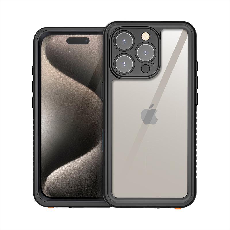 Red Pepper Waterproof & Drop-Proof Case for iPhone 16 Pro Max