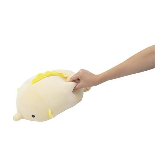 Ribuhaato Bolster Marshmallow Aquamie Seahorse (Total Length Approx. 27cm) Plush Waist Pad 98205-40