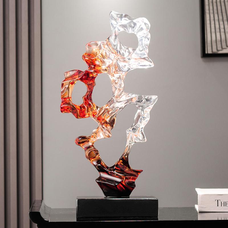 

Creative Ornaments Living Room Figurines Aesthetic Cabinet Art Luxury Sculptures Sofa Beside Book Nook Tabletop Home Decoration