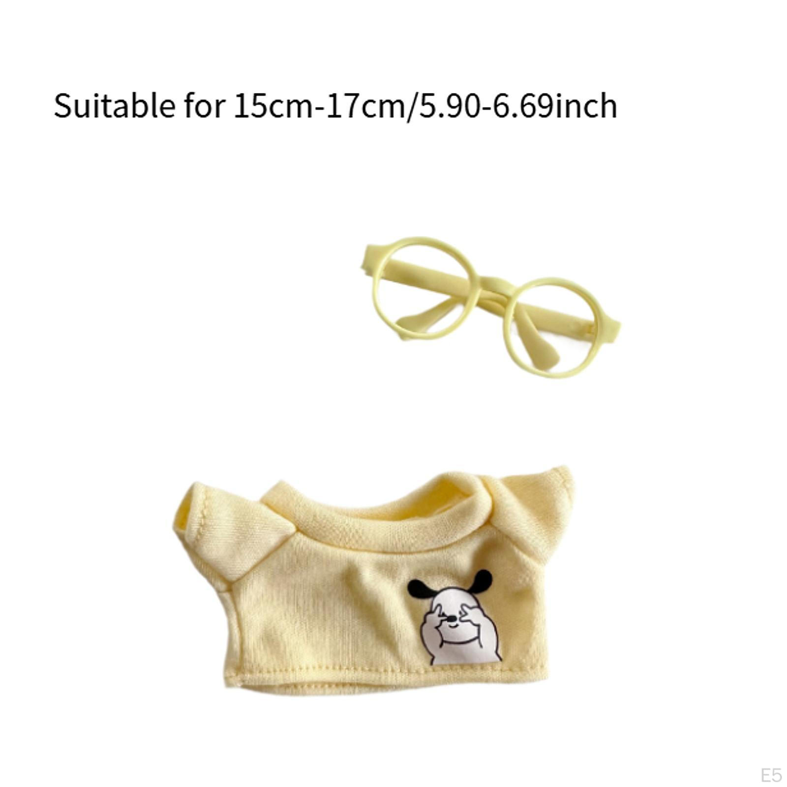 Набор кукольной одежды Милый костюм Аксессуары Одежда для 17-сантиметровой подвески with — фото 6