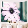 Flowers Tapestry 3d Colorful Plant Printing Background Painting Cloth Wall Fresh Vibrant Living Rooms Decoration Blanket