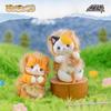 Genuine Jinguoguo Bobo Cat Series Blind Box Cute Fluffy Plush Figures Collectible Backpack Pendant For Kids Holiday Gift Cuddly Stuffed Huggable