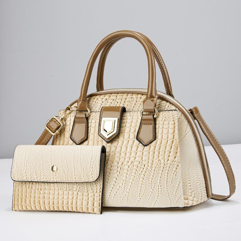 Women's Luxury Large Capacity Handbags Brand Designer Casual Vintage Shoulder Bag 2025 New Ladies Elegant Solid Color Tote Bags