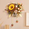DIY Plants Art Wall Flowers Simulated Sunflower Living Room Pendant Building Blocks Model Bricks Kids Sets Toys