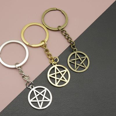 Xiyin Star Keychain Pendant - Hot Selling Simple Five-Pointed Design
