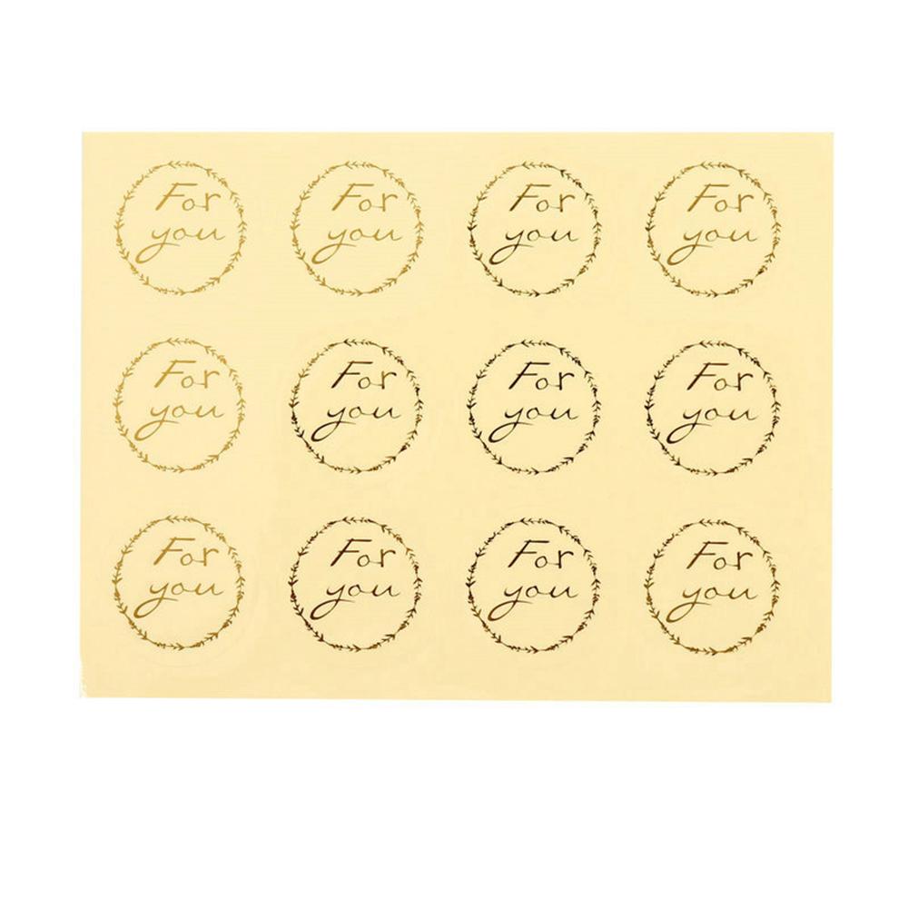 Custom Page Mark Autumn Stickers Thank You Diy X112