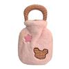 Bolsa de Água Quente de Pelúcia Fofa Enchimento de Água 400ml Aquecedores de Mão Antiescamento à Prova de Vazamento Desenho Animado Bolsa de Água Quente Inverno