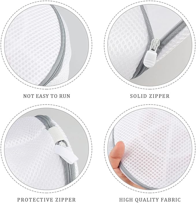 2 bucăți geantă pentru mașină de spălat pantofi, geantă de spălat pantofi uscător ușă plasă pentru încălțăminte pentru delicate dresuri șosete sutiene