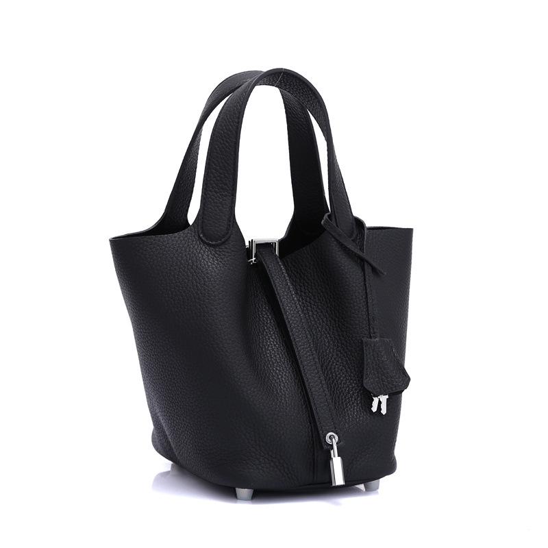 

Женская сумка-ведро TOGO из коровьей кожи — большая вместительная сумка из натуральной кожи, коллекция Весна/Лето 2022