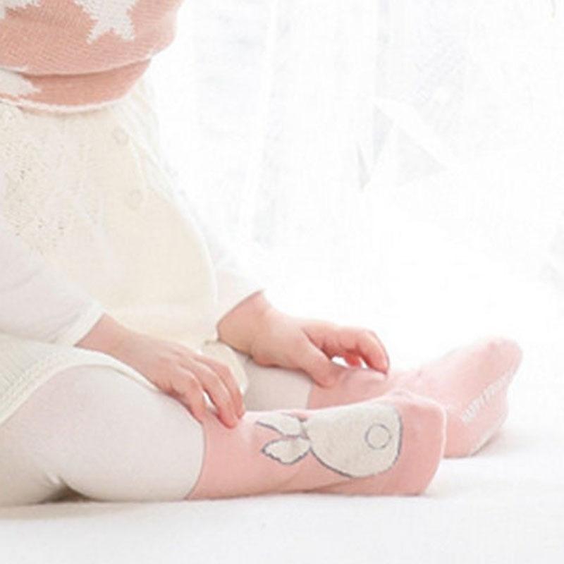 1 Pair Girl Boy Animal Cotton Anti-slip Kids Baby Socks Cartoon Animal Rabbit Socks for Newborns Inf
