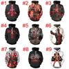 Men's Deadpool Sweatshirts Long Sleeve Hooded Coat Pullover Hoodies With Superhero Design