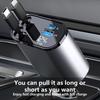 Retractable Car Charger Fast Car Phone Charger Car Charger Adapter with Retractable Cords for Smartphones Tablet