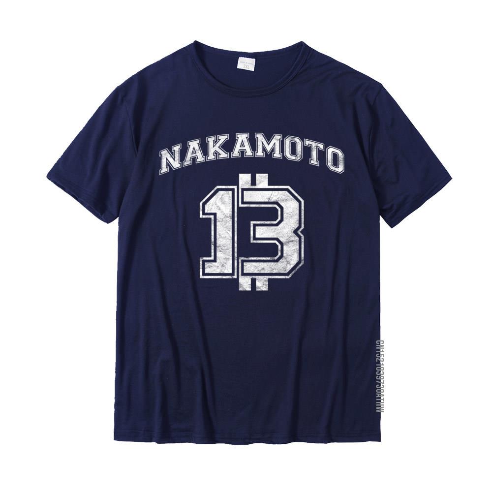 Satoshi Nakamoto Bitcoin Logo Stile Squadra Universitaria T-shirt Usurata Top T-shirt Oversize Unica Cotone Magliette Uomo Casual