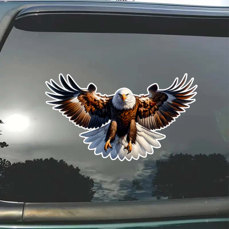 The Flying Eagle Spreading its Wings Soaring Car Sticker Waterproof Vinyl Decal Self-adhesive Decal For Car Accessories SH603