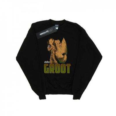 Boys Avengers Infinity War Groot Character Sweatshirt