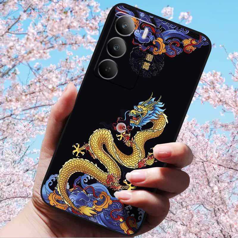3D Relief Embossed Retro For Realme C75 4G Cases Soft Silicone Back Cover Case For Realme C75 4G 3D TPU Relief Cases 3D C75 C 75