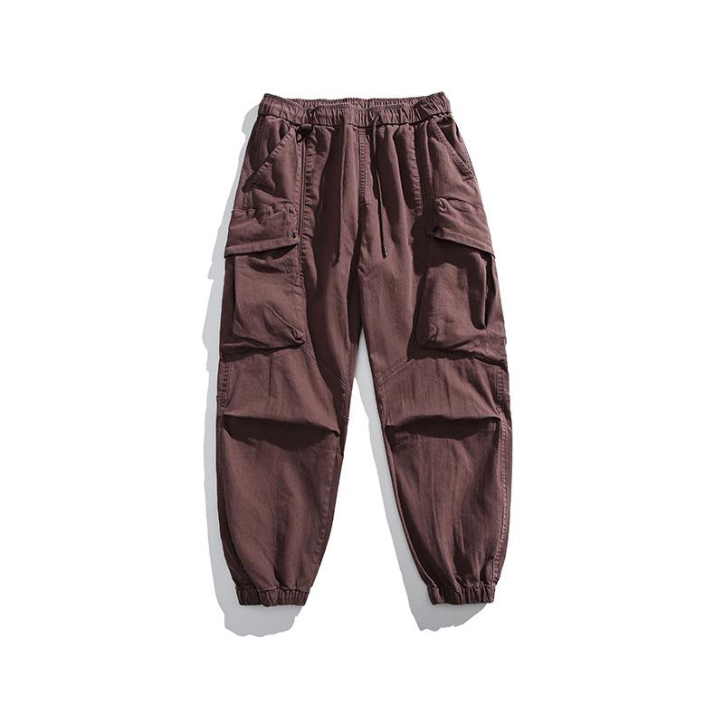 Vintage Paratrooper Overalls Men's Loose Pleated Functional Pants Men's Premium Casual Pants Men's