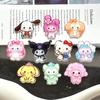 10Pcs New Acrylic Kawaii Cute Cartoon Anime Lamb Sticker  Series Clip Book Diy Jewelry Children Gift Hairpin Accessories A108