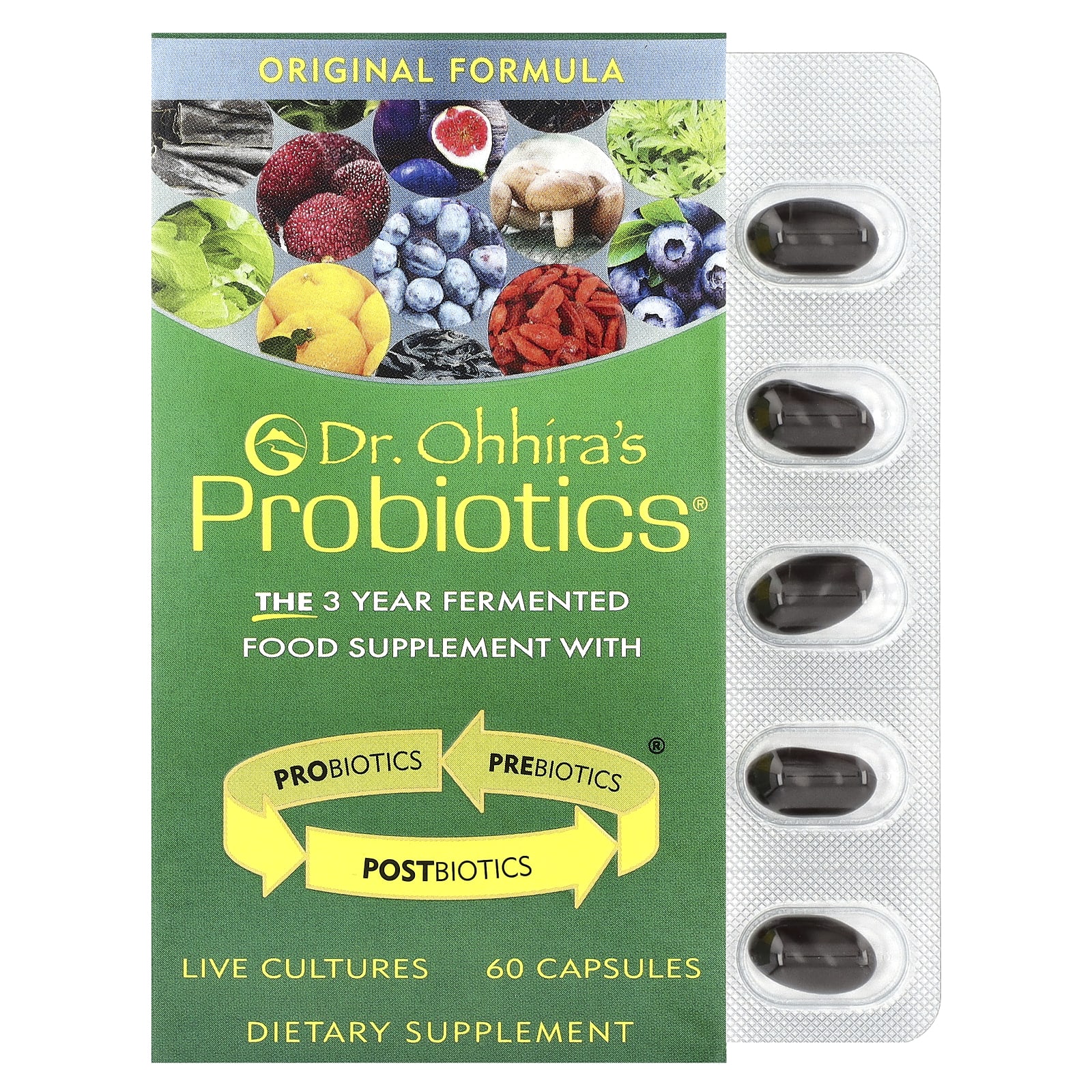 

Dr. Ohhira S, Probiotics, Original Formula, 60 Capsules