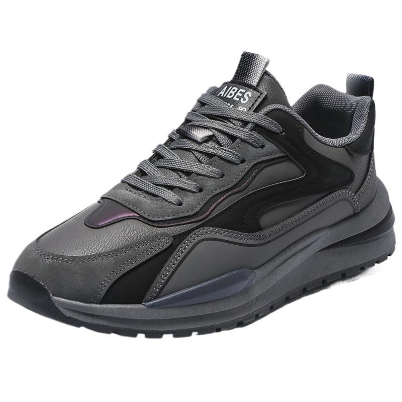 2025 spring new breathable leather Forrest Gump men's shoes trendy casual sports shoes wear-resistant non-slip versatile trendy shoes