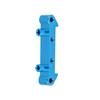 Aluminum Alloy Rear Squat Plate for RC Car FS 1 18 Electric Truck RC Car Part (Rear, Blue)