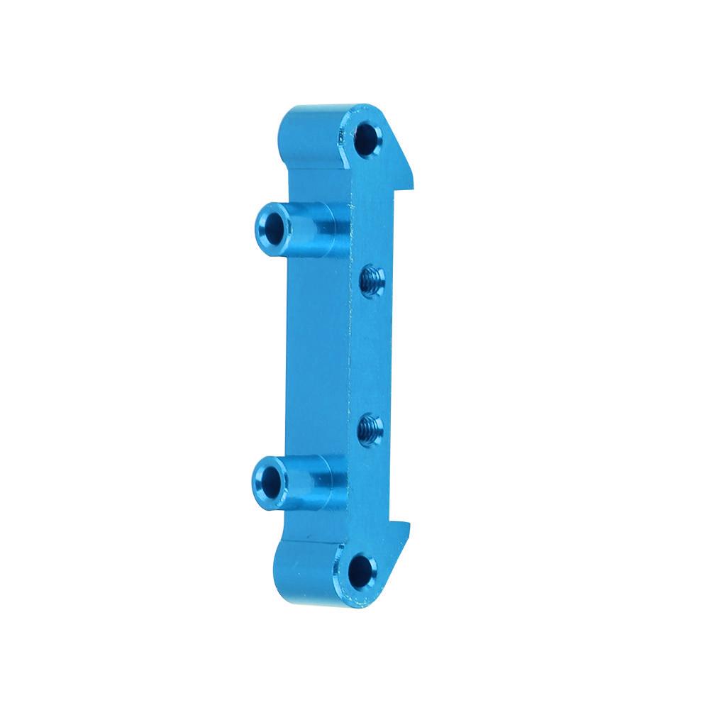 Aluminum Alloy Rear Squat Plate for RC Car FS 1 18 Electric Truck RC Car Part (Rear, Blue)